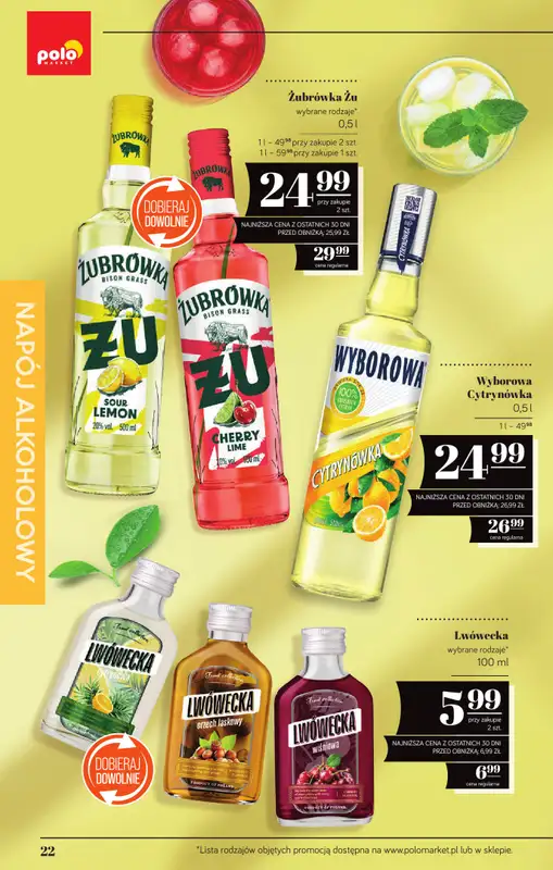 POLOmarket - gazetka promocyjna Katalog alkoholi  do środy 17.06 - strona 22