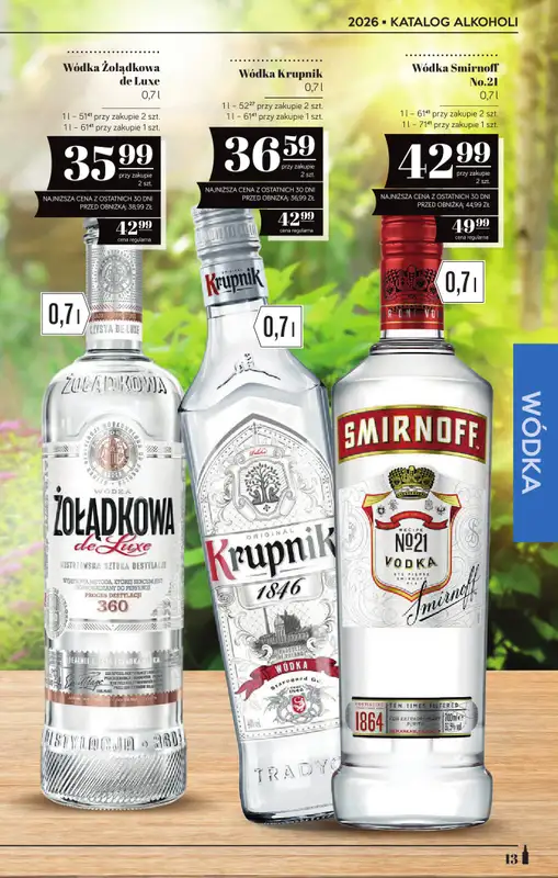 POLOmarket - gazetka promocyjna Katalog alkoholi  do środy 17.06 - strona 13