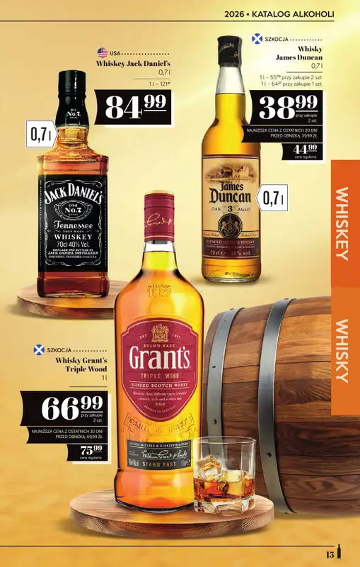 POLOmarket - gazetka promocyjna Katalog alkoholi  do środy 17.06 - strona 15