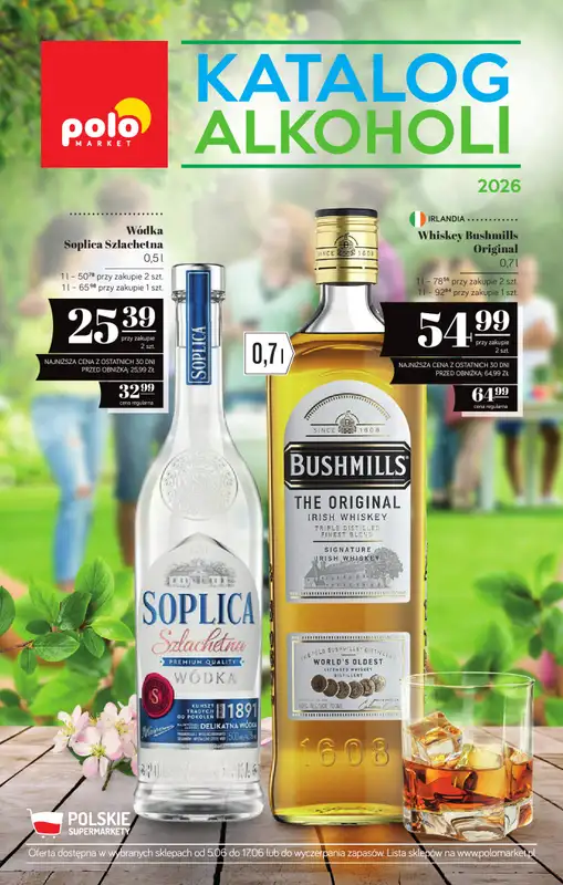 POLOmarket - gazetka promocyjna Katalog alkoholi  do środy 17.06