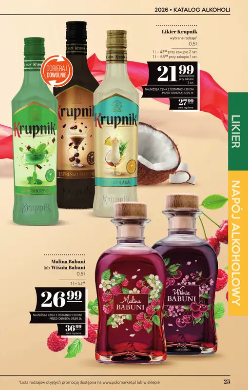 POLOmarket - gazetka promocyjna Katalog alkoholi  do środy 17.06 - strona 25