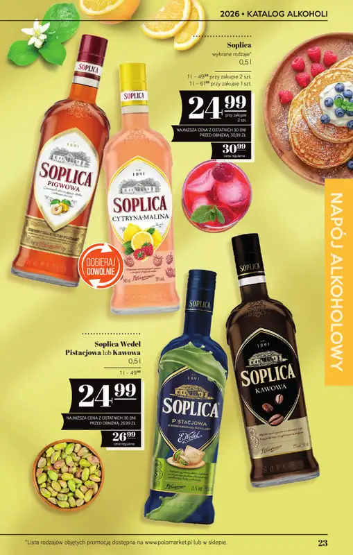 POLOmarket - gazetka promocyjna Katalog alkoholi  do środy 17.06 - strona 23