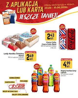 Społem Częstochowa - gazetka promocyjna Plakaty promocyjne od środy 03.06 do środy 10.06