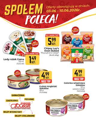 Społem Częstochowa - gazetka promocyjna Plakaty promocyjne od środy 03.06 do środy 10.06 - strona 4
