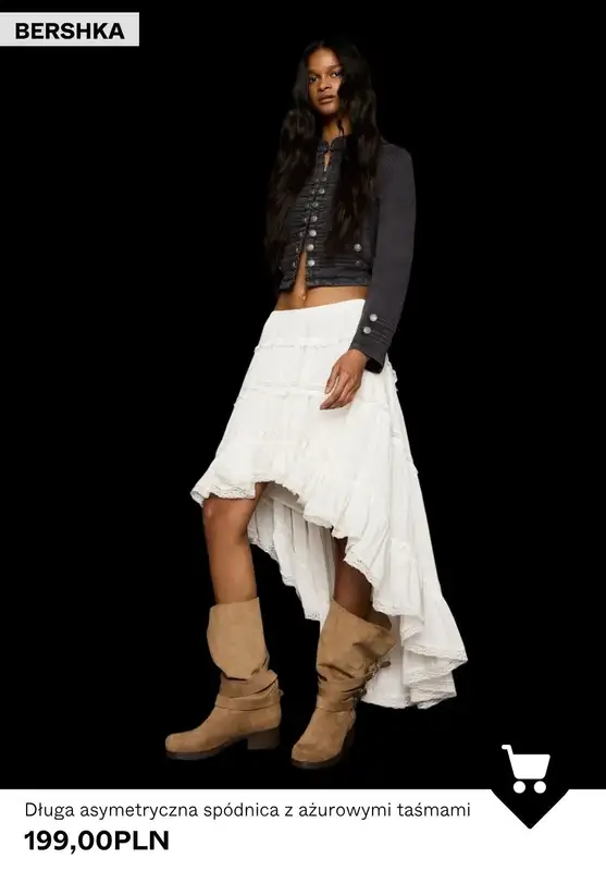 Bershka - gazetka promocyjna Spódnice w super cenach od wtorku 02.06 do poniedziałku 15.06 - strona 6