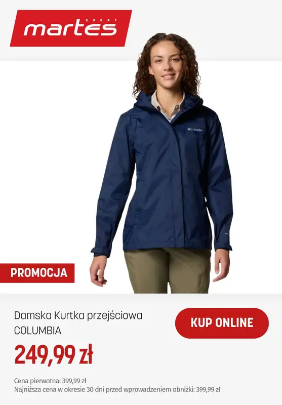 Martes Sport - gazetka promocyjna Kurtki trekkingowe dla całej rodziny od wtorku 02.06  - strona 10