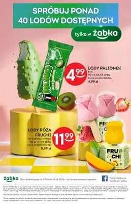 Żabka - gazetka promocyjna KATALOG LODOWY od środy 03.06 do wtorku 16.06 - strona 18
