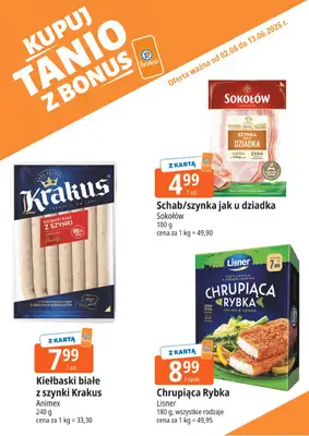 Leclerc - gazetka promocyjna Kupuj tanio z bonus od wtorku 02.06 do soboty 13.06 - strona 6