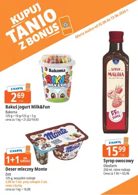 Leclerc - gazetka promocyjna Kupuj tanio z bonus od wtorku 02.06 do soboty 13.06 - strona 3