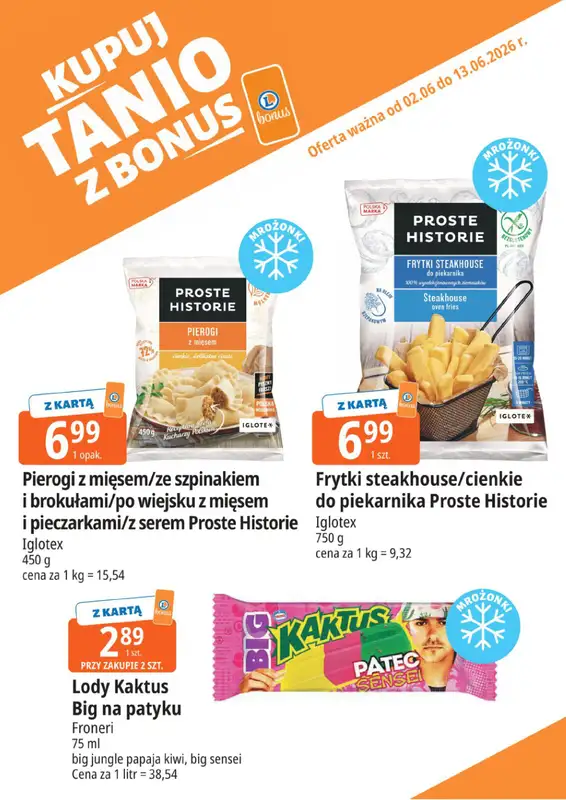 Leclerc - gazetka promocyjna Kupuj tanio z bonus od wtorku 02.06 do soboty 13.06 - strona 7
