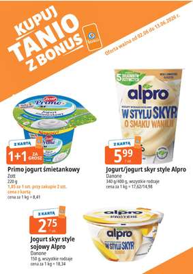 Leclerc - gazetka promocyjna Kupuj tanio z bonus od wtorku 02.06 do soboty 13.06