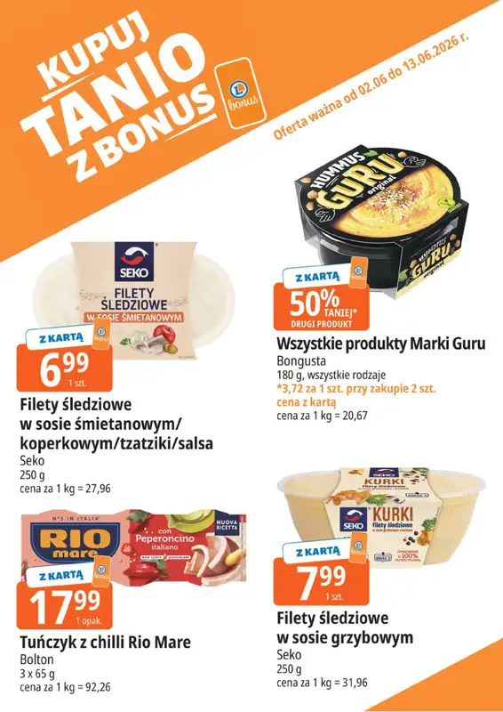 Leclerc - gazetka promocyjna Kupuj tanio z bonus od wtorku 02.06 do soboty 13.06 - strona 9