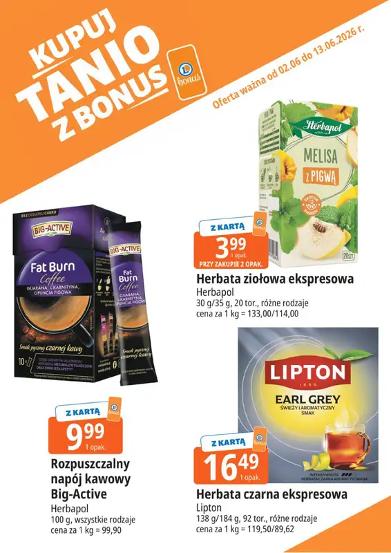 Leclerc - gazetka promocyjna Kupuj tanio z bonus od wtorku 02.06 do soboty 13.06 - strona 13