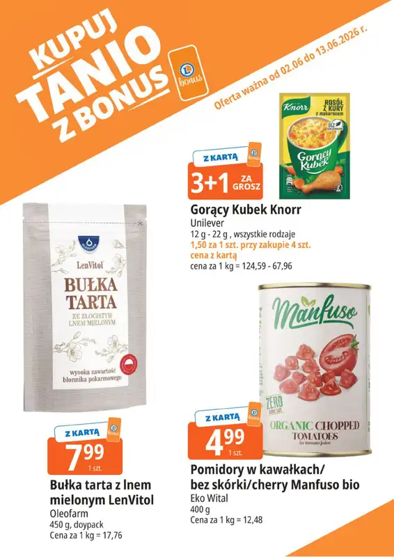 Leclerc - gazetka promocyjna Kupuj tanio z bonus od wtorku 02.06 do soboty 13.06 - strona 12