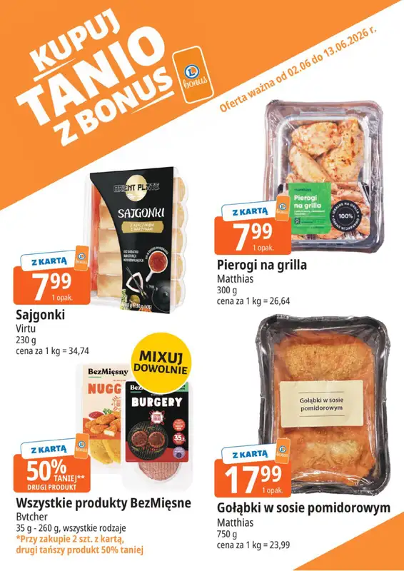 Leclerc - gazetka promocyjna Kupuj tanio z bonus od wtorku 02.06 do soboty 13.06 - strona 8
