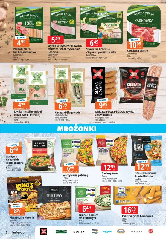 Leclerc - gazetka promocyjna Letnie oferty od wtorku 02.06 do soboty 13.06 - strona 2