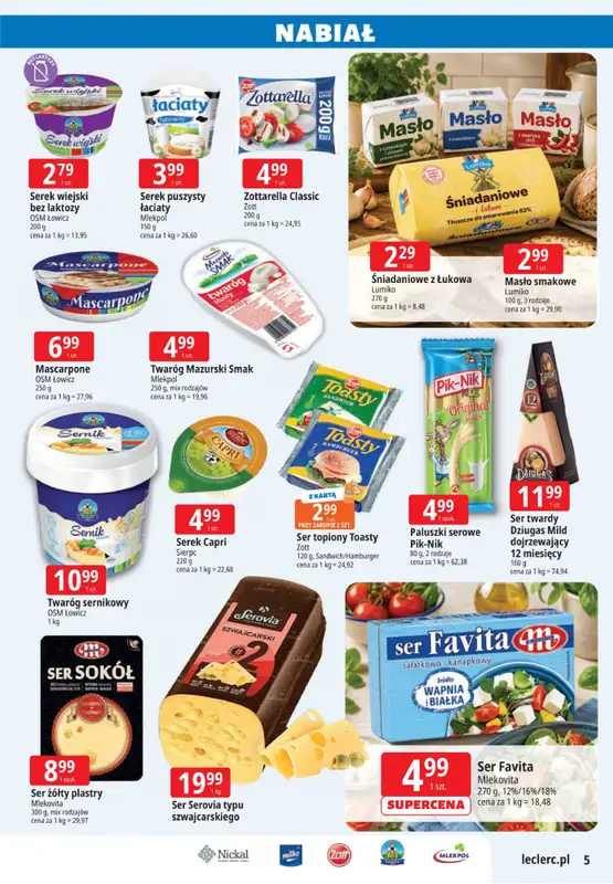 Leclerc - gazetka promocyjna Letnie oferty od wtorku 02.06 do soboty 13.06 - strona 5