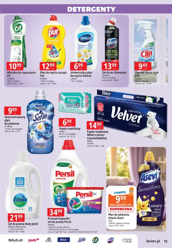Leclerc - gazetka promocyjna Letnie oferty od wtorku 02.06 do soboty 13.06 - strona 15