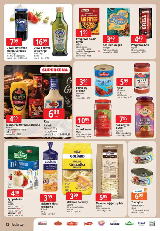 Leclerc - gazetka promocyjna Letnie oferty od wtorku 02.06 do soboty 13.06 - strona 12