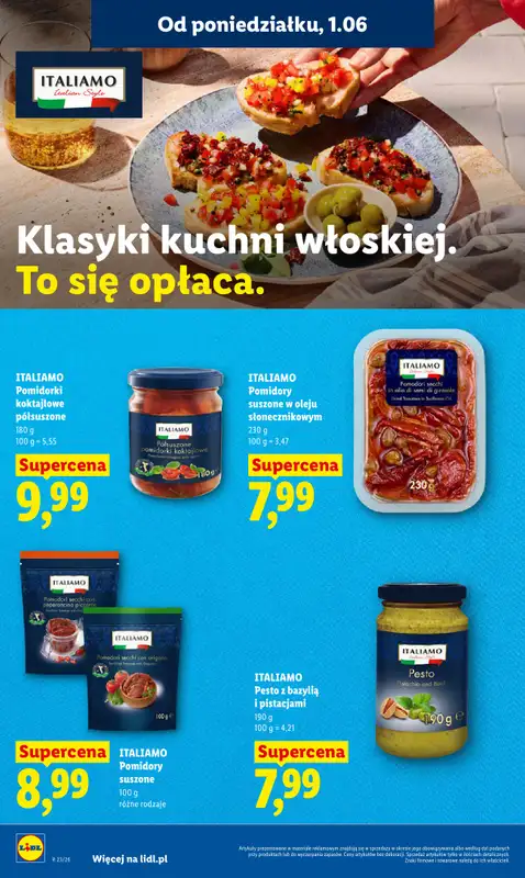 Lidl - gazetka promocyjna Oferta od poniedziałku od poniedziałku 01.06 do środy 03.06 - strona 58