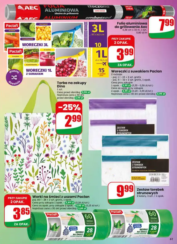 Dino - gazetka promocyjna Gazetka 23 / 2026 od środy 03.06 do wtorku 09.06 - strona 61