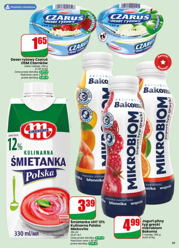 Dino - gazetka promocyjna Gazetka 23 / 2026 od środy 03.06 do wtorku 09.06 - strona 39