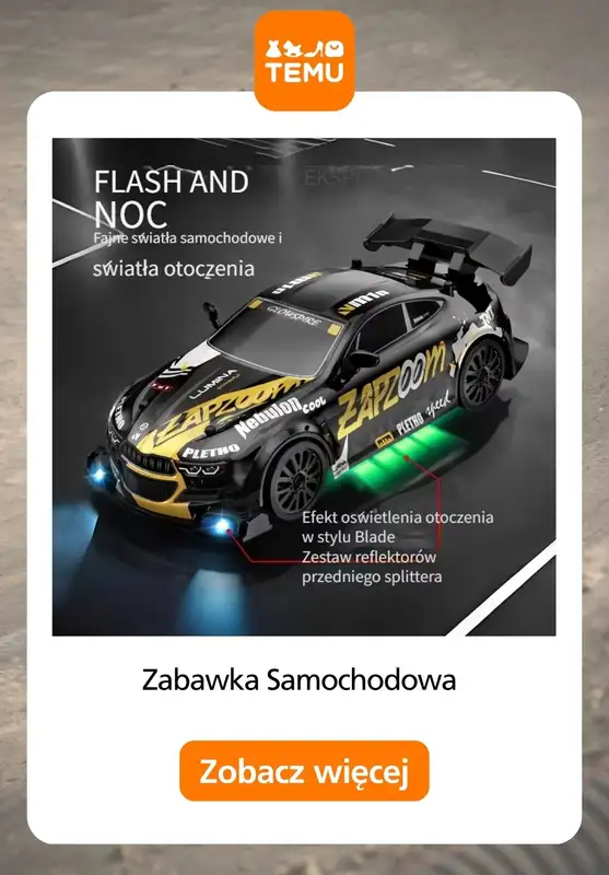 Temu - gazetka promocyjna Pojazdy do zabawy dla dzieci od wtorku 02.06  - strona 4