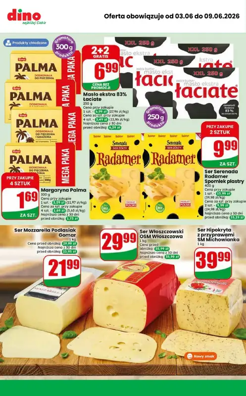 Dino - gazetka promocyjna MEGA promocje! od środy 03.06 do wtorku 09.06 - strona 7