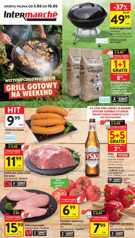 Intermarche - gazetka promocyjna Gazetka od środy 03.06 do środy 10.06