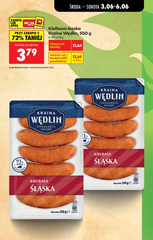 Biedronka - gazetka promocyjna Od środy   - strona 3