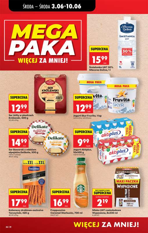 Biedronka - gazetka promocyjna Od środy, Z ladą tradycyjną od środy 03.06 do środy 10.06 - strona 40