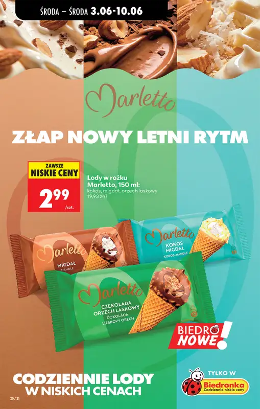 Biedronka - gazetka promocyjna Od środy, Z ladą tradycyjną od środy 03.06 do środy 10.06 - strona 22