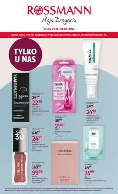 Rossmann - gazetka promocyjna Gazetka od środy 03.06 do środy 10.06