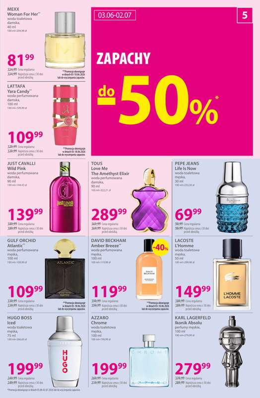Hebe - gazetka promocyjna Gazetka od środy 03.06 do czwartku 18.06 - strona 5