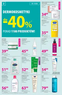 Hebe - gazetka promocyjna Gazetka od środy 03.06 do czwartku 18.06 - strona 2