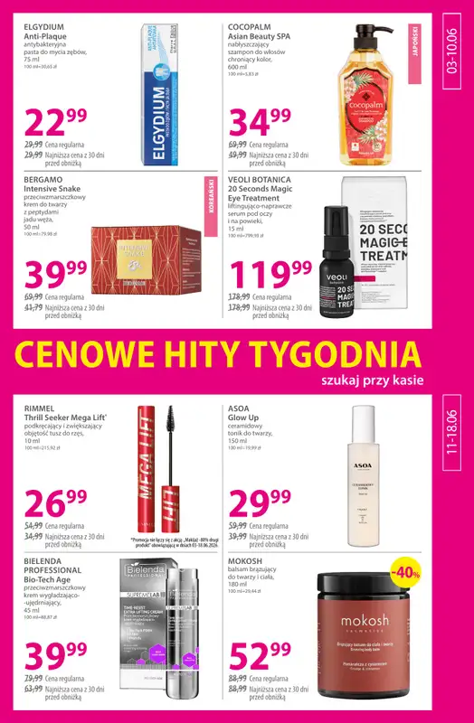Hebe - gazetka promocyjna Gazetka od środy 03.06 do czwartku 18.06 - strona 11
