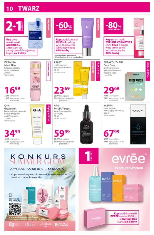 Hebe - gazetka promocyjna Gazetka od środy 03.06 do czwartku 18.06 - strona 10
