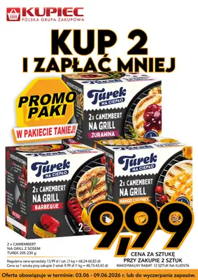 Kupiec - gazetka promocyjna Promopaki od środy 03.06 do wtorku 09.06 - strona 10