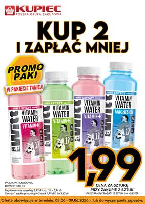 Kupiec - gazetka promocyjna Promopaki od środy 03.06 do wtorku 09.06 - strona 6