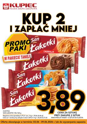 Kupiec - gazetka promocyjna Promopaki od środy 03.06 do wtorku 09.06 - strona 13