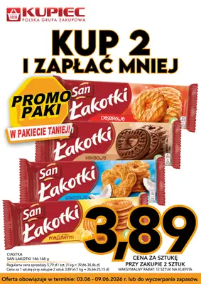 Kupiec - gazetka promocyjna Promopaki od środy 03.06 do wtorku 09.06 - strona 13