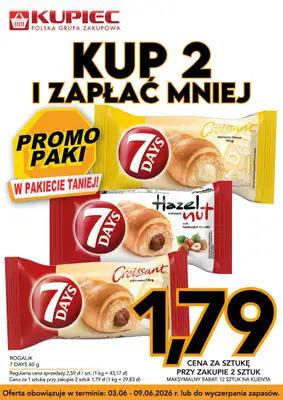 Kupiec - gazetka promocyjna Promopaki od środy 03.06 do wtorku 09.06 - strona 9