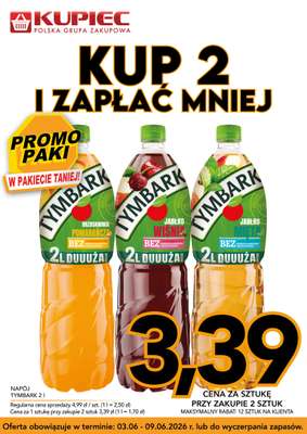 Kupiec - gazetka promocyjna Promopaki od środy 03.06 do wtorku 09.06 - strona 5
