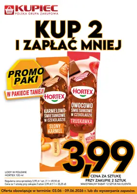 Kupiec - gazetka promocyjna Promopaki od środy 03.06 do wtorku 09.06 - strona 8