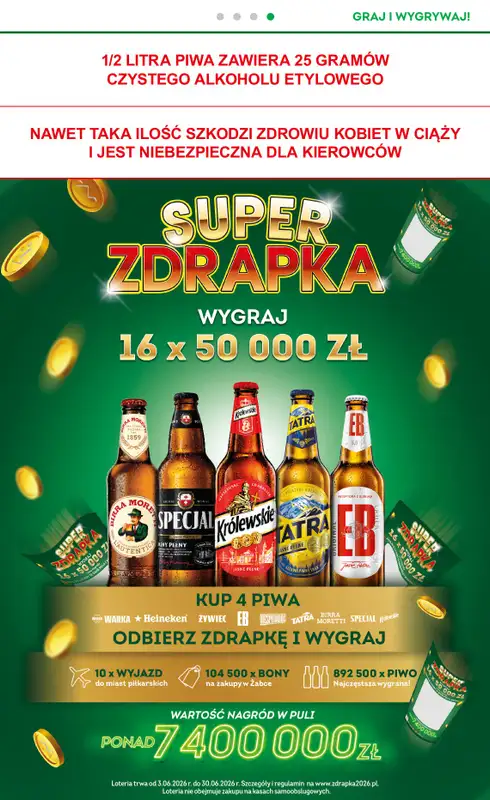 Żabka - gazetka promocyjna Gazetka od środy 03.06 do wtorku 16.06 - strona 39