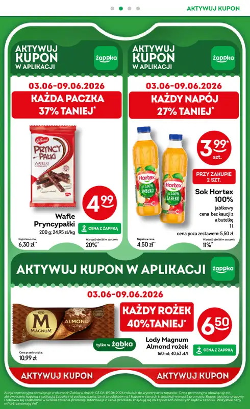 Żabka - gazetka promocyjna Gazetka od środy 03.06 do wtorku 16.06 - strona 59