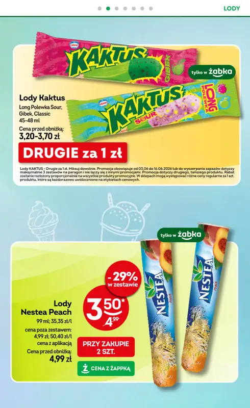 Żabka - gazetka promocyjna Gazetka od środy 03.06 do wtorku 16.06 - strona 63