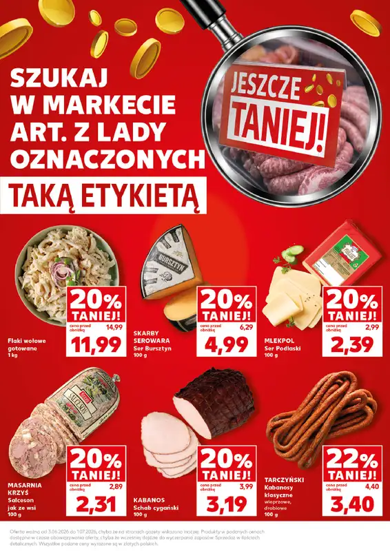 Kaufland - gazetka promocyjna Jeszcze taniej do końca czerwca! od piątku 22.05 do środy 01.07 - strona 3