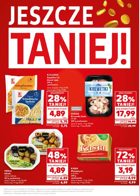 Kaufland - gazetka promocyjna Jeszcze taniej do końca czerwca! od piątku 22.05 do środy 01.07 - strona 5