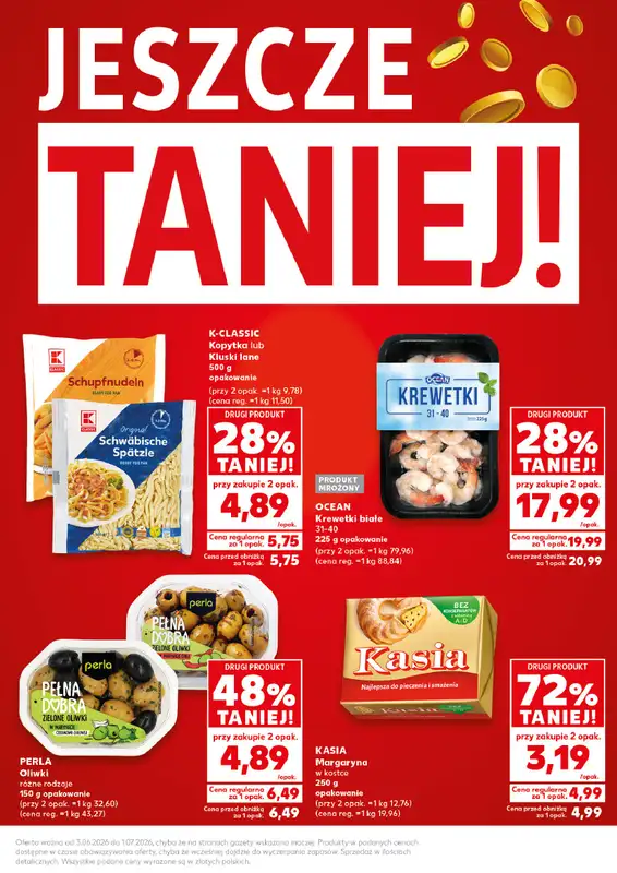 Kaufland - gazetka promocyjna Jeszcze taniej do końca czerwca! od piątku 22.05 do środy 01.07 - strona 5